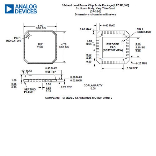 AD7265BCPZ