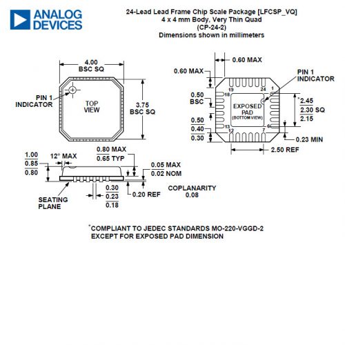 ADF4360-3BCP