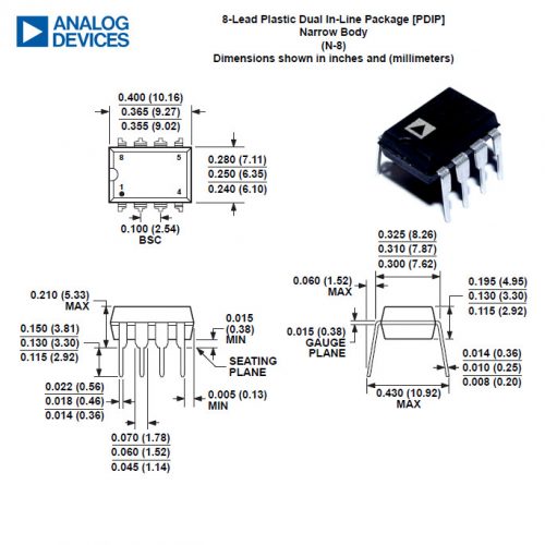 DAC8043FPZ