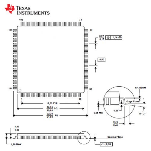 TMS320LF2407APGEA